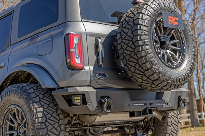 Rear Bumper | Black Series LED | Flood | Ford Bronco 4WD (21-23)