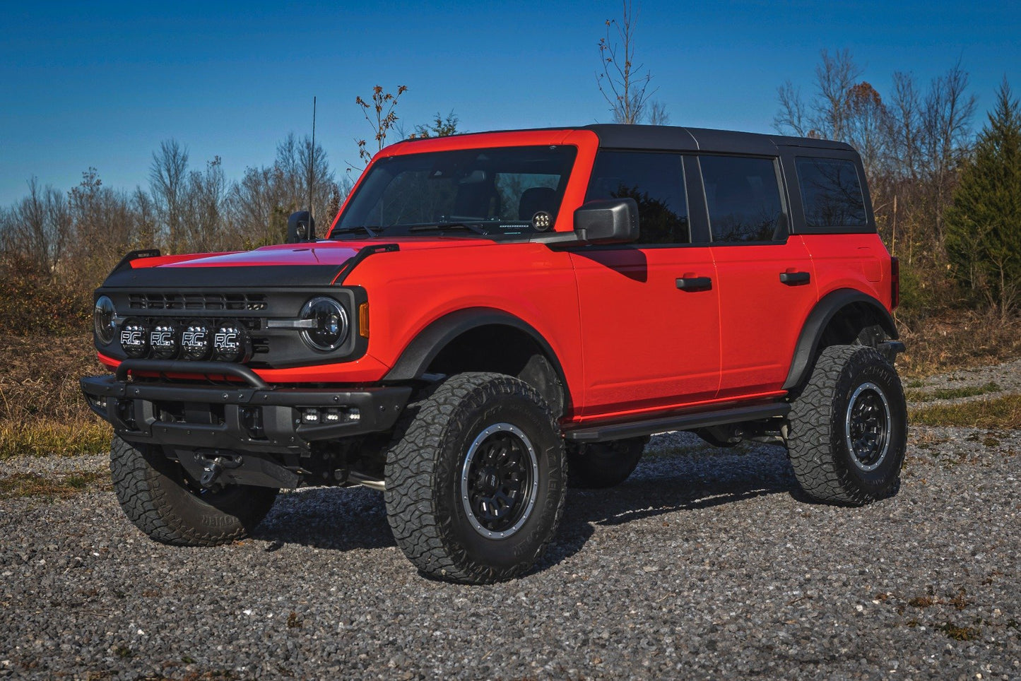 Multi-Color LED Running Boards | 4-Door | Ford Bronco (2021-2025)