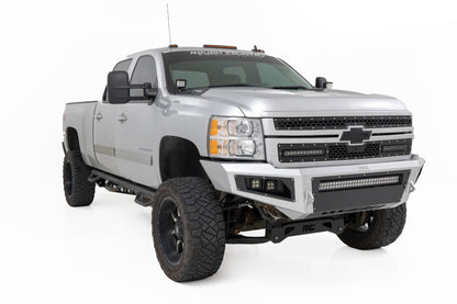 LED Light | Ditch Mount | 2" Black Pair | White DRL | Chevy 1500 (2007-2013)