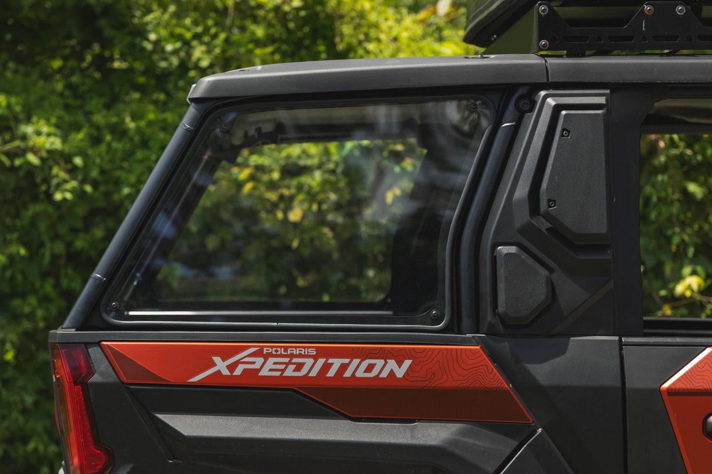 Bed Side Rear Windows | Scratch Resistant | Polaris Xpedition ADV-5