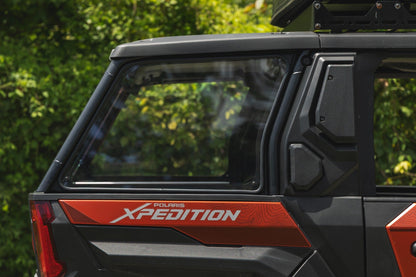 Bed Side Rear Windows | Scratch Resistant | Polaris Xpedition ADV-5