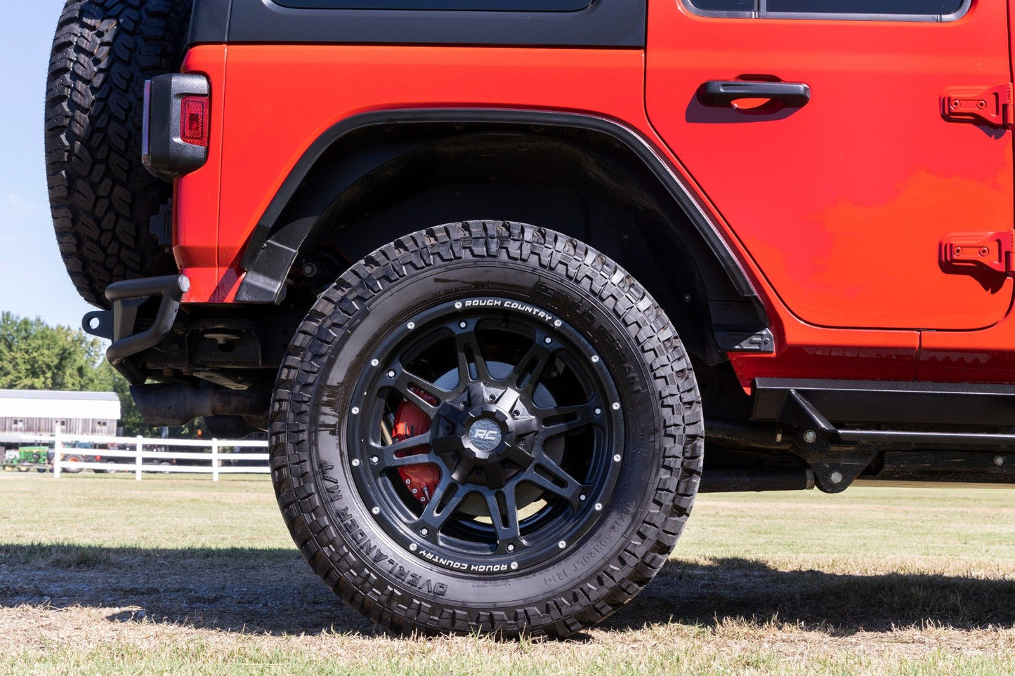 Caliper Covers |  Rear | Red | Jeep Wrangler JK/Wrangler Unlimited (07-18)