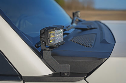 LED Light Kit | Ditch Mount | 2" Black Pair | Spot | Toyota Land Cruiser (24-25)