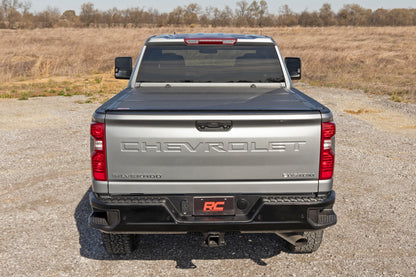 Hard Tri-Fold Flip Up Bed Cover | 6'9" Bed | Chevy/GMC 2500HD (20-24)