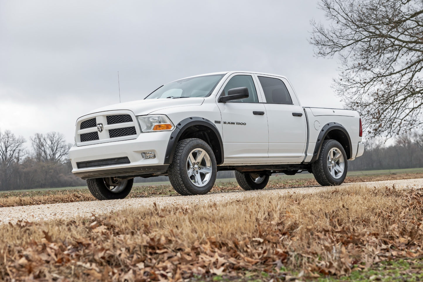 Pocket Fender Flares | Both Bumpers | PX8 Black Crystal | Ram 1500 2WD/4WD