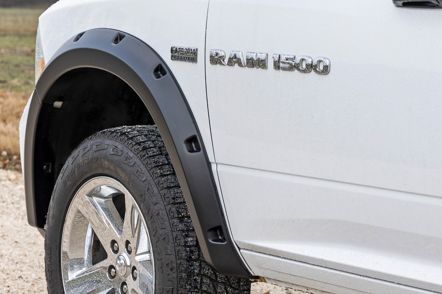 Pocket Fender Flares | Both Bumpers | GW7 Bright White | Ram 1500 2WD/4WD