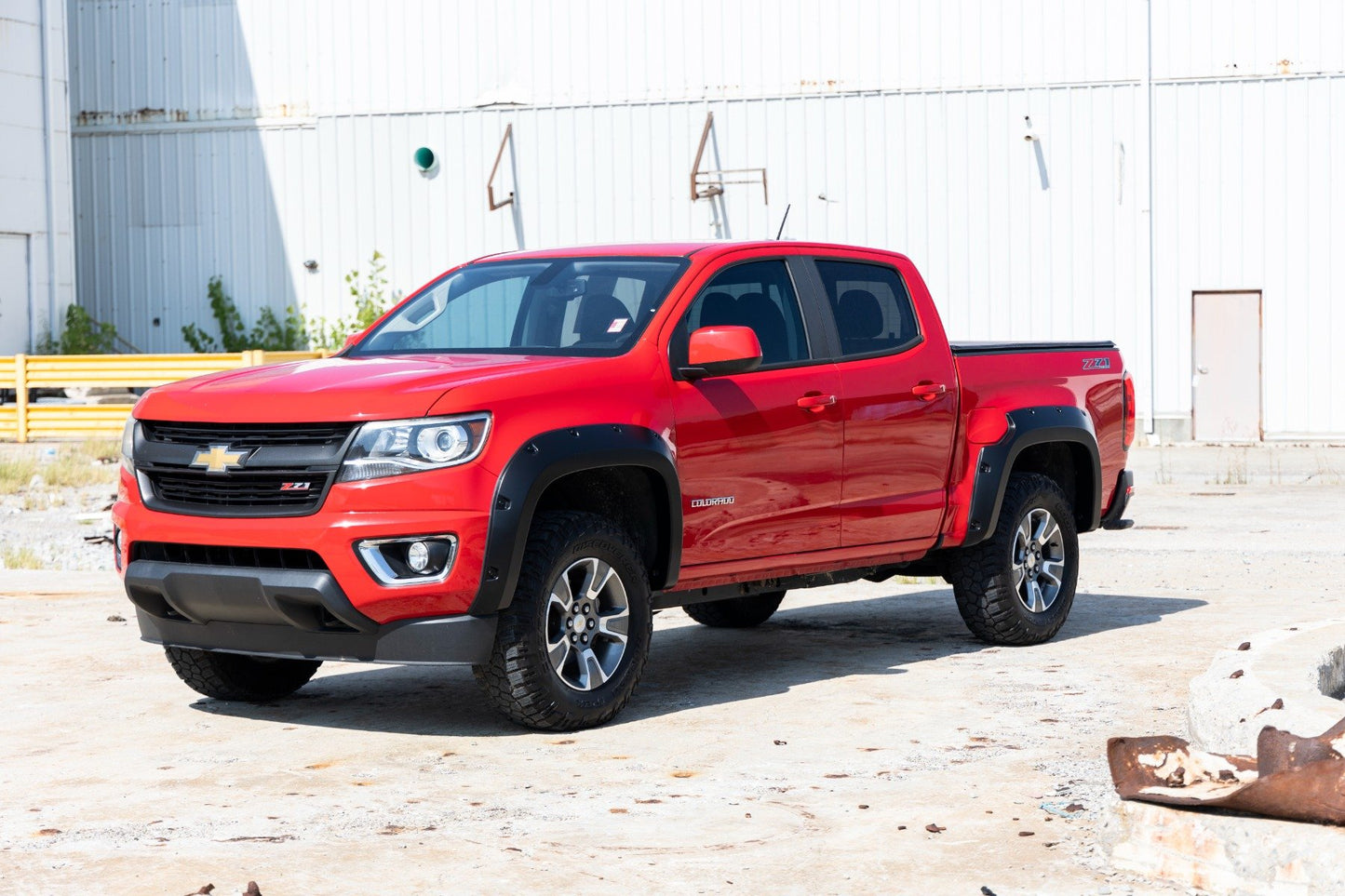 Pocket Fender Flares | GAZ Summit White | 5' Bed | Chevy Colorado 2WD/4WD (15-22)