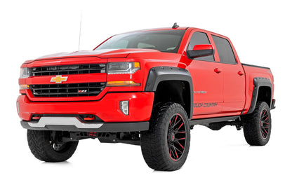 Pocket Fender Flares | 5'9" Bed | G1C Overcast | Chevy Silverado 1500 (14-18 &amp; Classic)