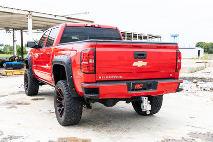 Fender Flares | Defender | 6'7" &amp; 8' Bed | G7J Rainforest Green | Chevy Silverado 1500 (14-18)