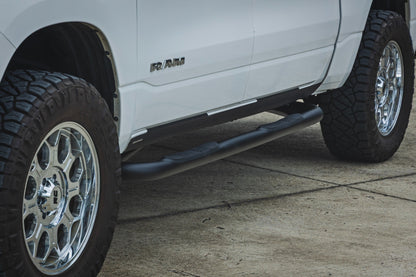 Nerf Steps | 3-Inch Tube | Crew Cab |Ram 1500 (19-26)/1500 TRX (21-24)