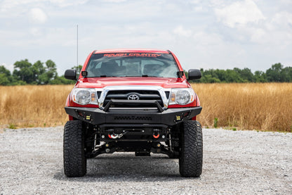 LED Light Kit | Ditch Mount | Black Series Round | 3.5 Inch | Amber DRL | Toyota Tacoma (05-15)