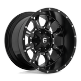 Fuel D517 MATTE BLACK MILLED 20x12 6x135/6x139.7 Wheels | Offset: -44 | Backspace: 4.77 | Bore: 106.1