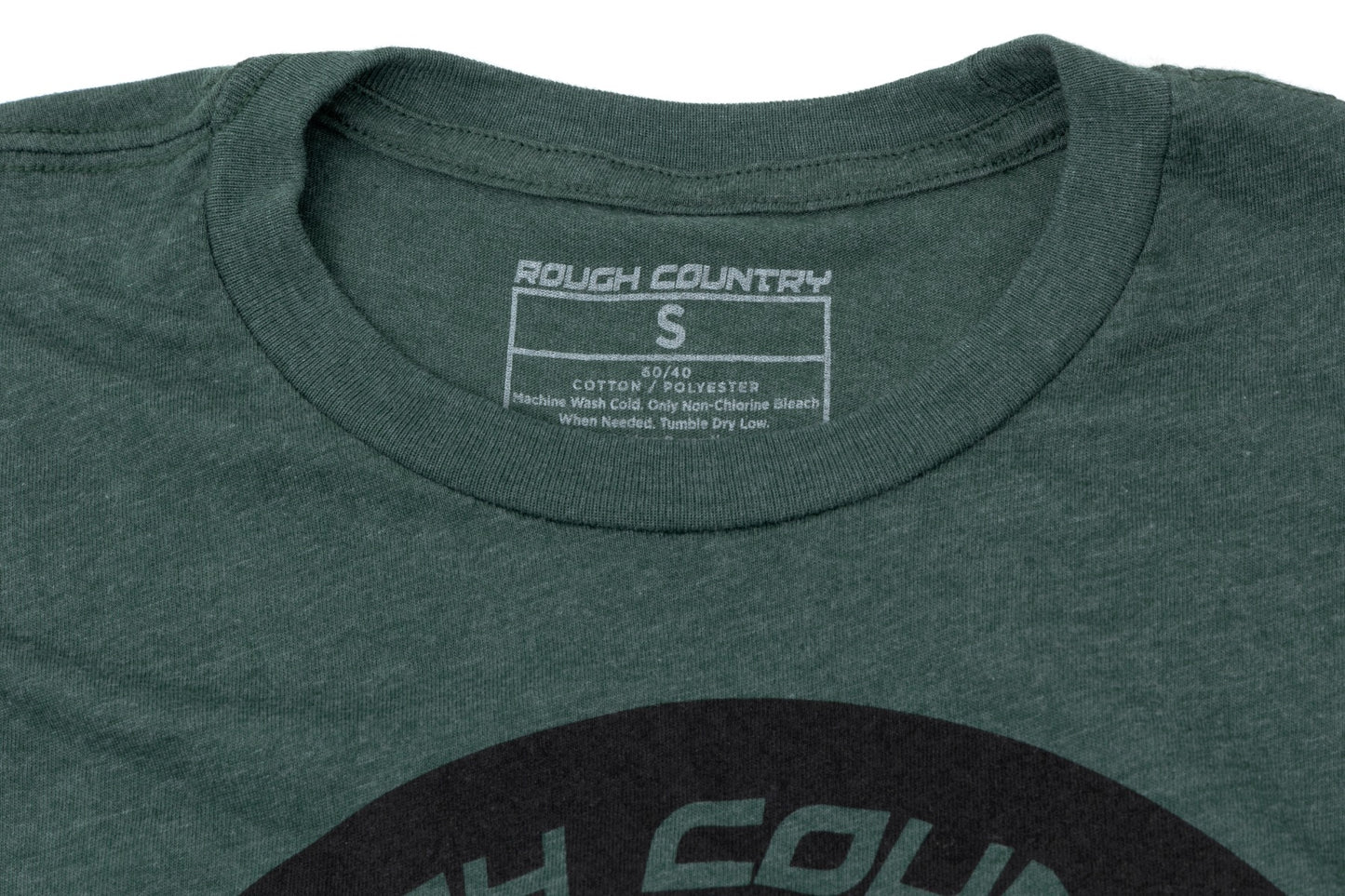 Rough Country T-Shirt | RC Mountains | Forest Green | MD