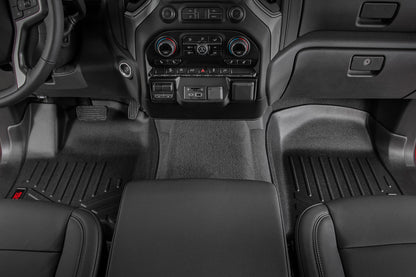 Floor Mats | FR & RR | FR Bucket | Crew | w/o Underseat Storage | Chevy/GMC 1500/2500HD/3500HD (19-23)