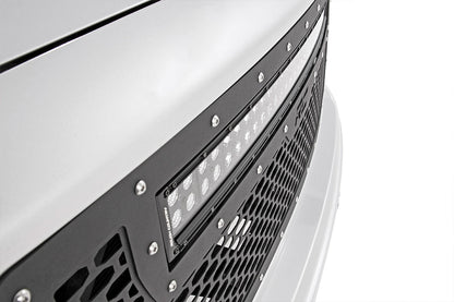 Mesh Grille | 30" Dual Row LED | Black | GMC Sierra 1500 (14-15)