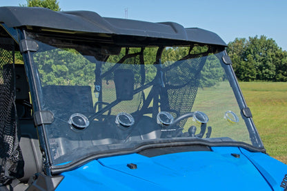 Vented Full Windshield | Scratch Resistant | Honda Pioneer (17-21)