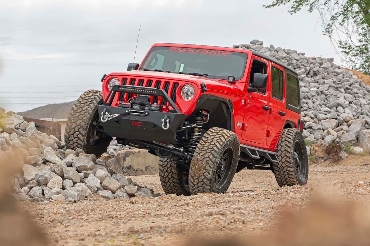 3.5 Inch Lift Kit | Adj Lower | FR D/S | M1R | Jeep Wrangler Unlimited 4WD (24-25)