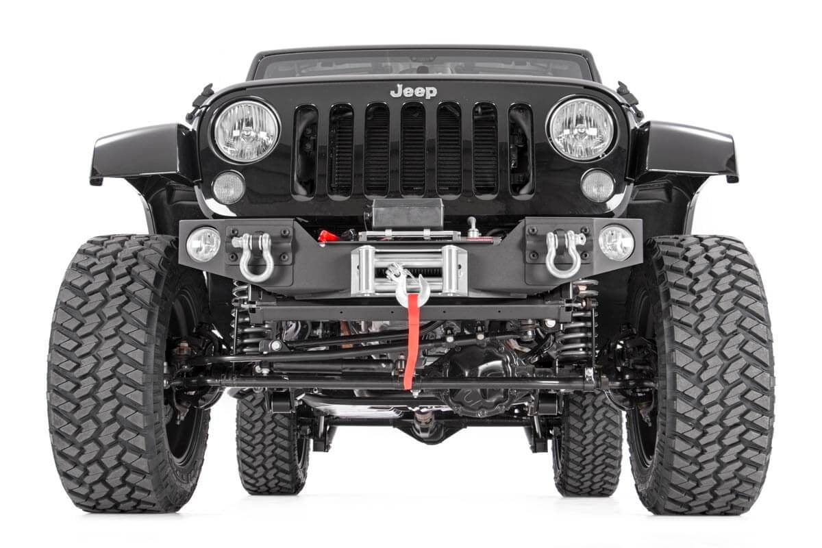 Front Hybrid Stubby Bumper | Fog Mounts | Jeep Wrangler JK  (07-18)