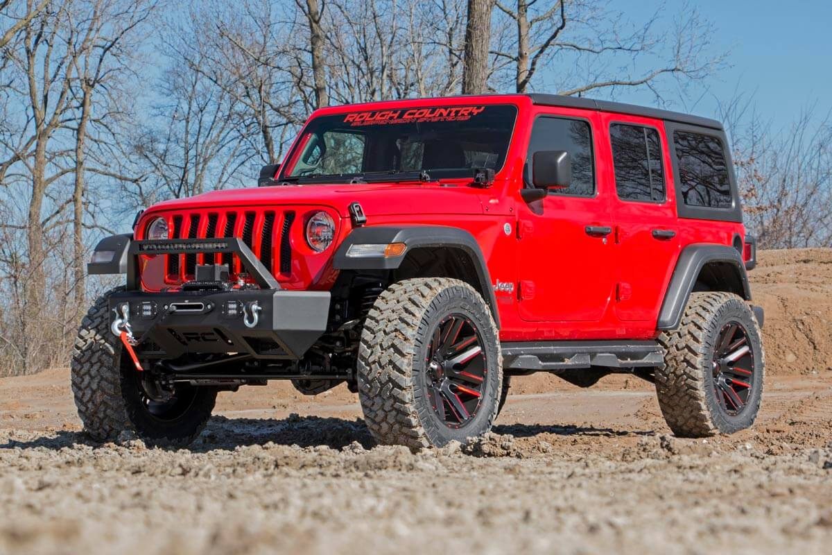 3.5 Inch lift Kit | C/A Drop | FR D/S | M1R | Jeep Wrangler Unlimited (18-23)
