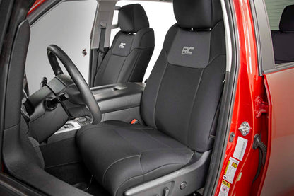 Seat Covers | FR w/ Console Cover and Rear | Toyota Tundra (14-21)