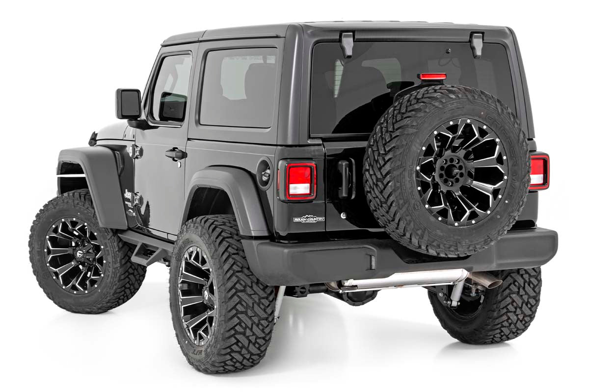 Contoured Drop Steps | 2 Door | Jeep Wrangler JL 4WD (2018-2023)