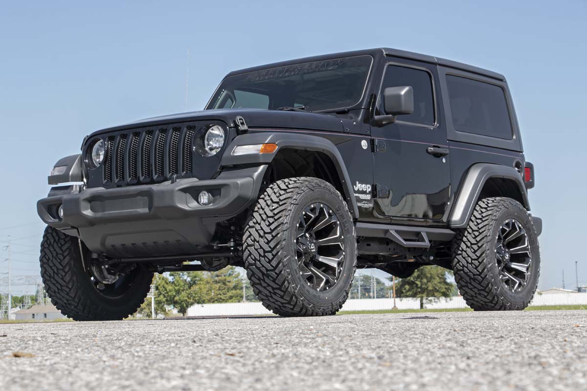 Contoured Drop Steps | 2 Door | Jeep Wrangler JL 4WD (2018-2023)