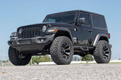 Contoured Drop Steps | 2 Door | Jeep Wrangler JL 4WD (2018-2023)