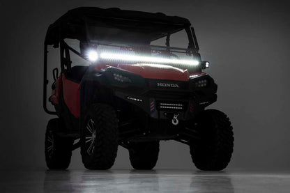 LED Light | Cage Mount | 50" Black Single Row | Honda Pioneer 1000/1000-5