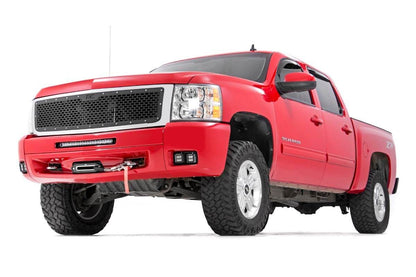 Chevrolet LED Fog Light Kit | Black Series w/ White DRL (07-13 Silverado 1500)