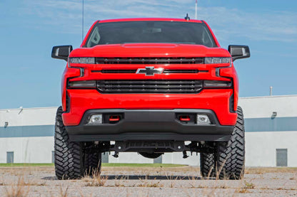 Tow Hooks | Forged | Red | Chevy Silverado 1500 2WD/4WD (2019-2023)