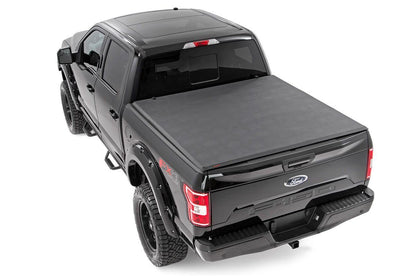 Bed Cover | Tri Fold | Soft | 5'7" Bed | Ford F-150 (15-20)/Raptor (17-20)