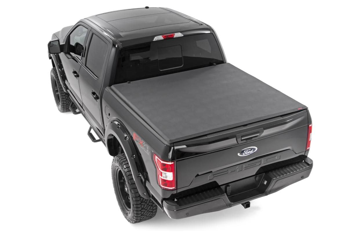 Soft Tri-Fold Bed Cover | 6'7" Bed | Ford F-150 (21-25)/F-150 Lightning (22-25)
