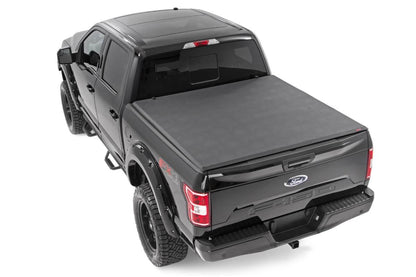 Soft Tri-Fold Bed Cover | 6'7" Bed | Ford F-150 (21-25)/F-150 Lightning (22-25)
