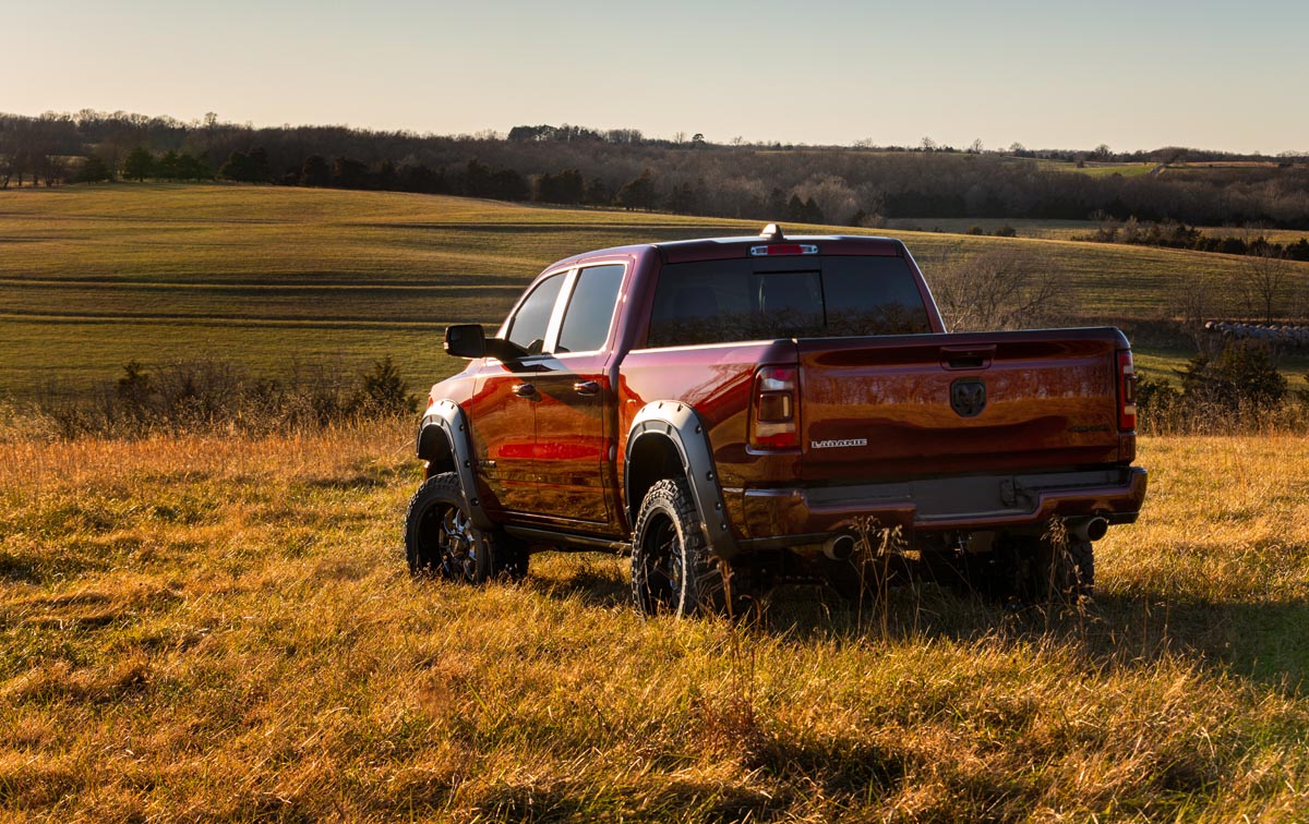 Defender Pocket Fender Flares  | Gloss Black | Ram 1500 (19-23)