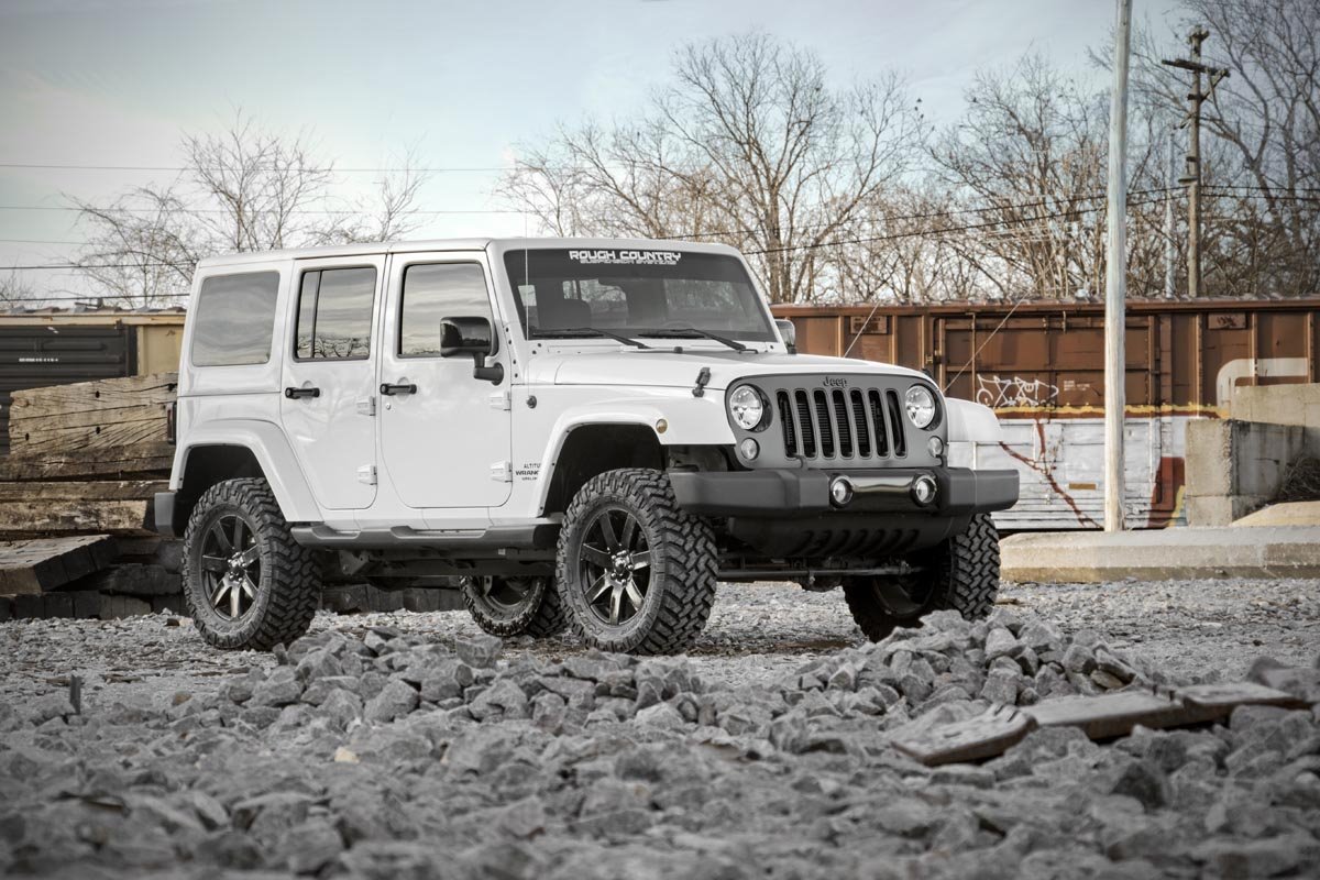 2.5 Inch Lift Kit | Coils | V2 | Jeep Wrangler JK 2WD/4WD (07-18)