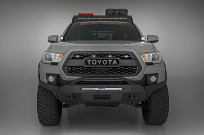 LED Light | Ditch Mount |Black Series Round | 3.5 Inch | Amber DRL | Toyota Tacoma (16-23)