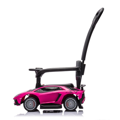 Lamborghini 3-in-1 Kids Push Ride On Toy Car