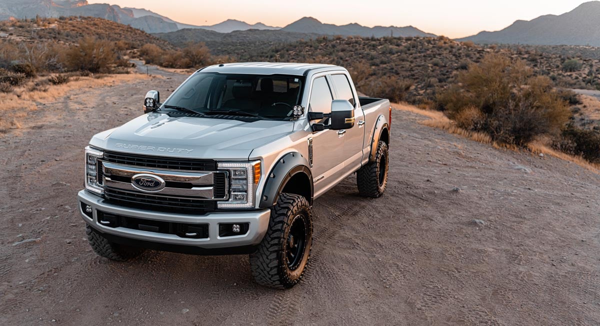Fender Flares | Defender | N1 Blue Jeans | Ford F-250/F-350 Super Duty (17-22)