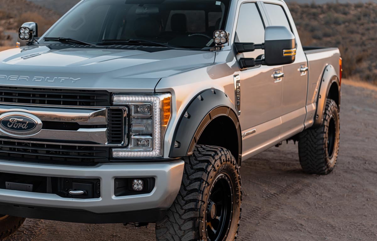 Fender Flares | Defender | N1 Blue Jeans | Ford F-250/F-350 Super Duty (17-22)