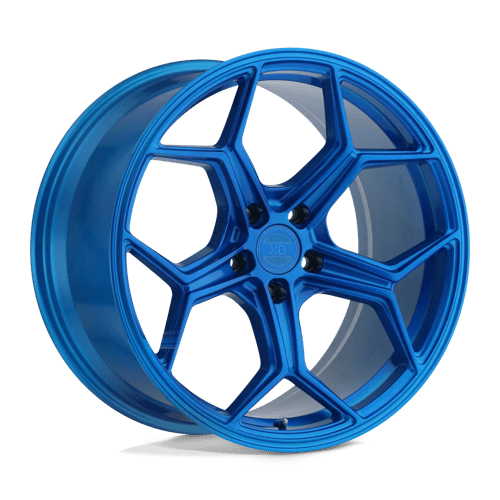 XO XOHLK 22X10.5 5X120 EL-BLUE 42MM Wheels