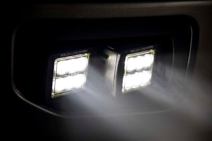 LED Light Kit | Fog Mount | Dual 2" Black Pairs | SAE | Ford F-150 (15-17)