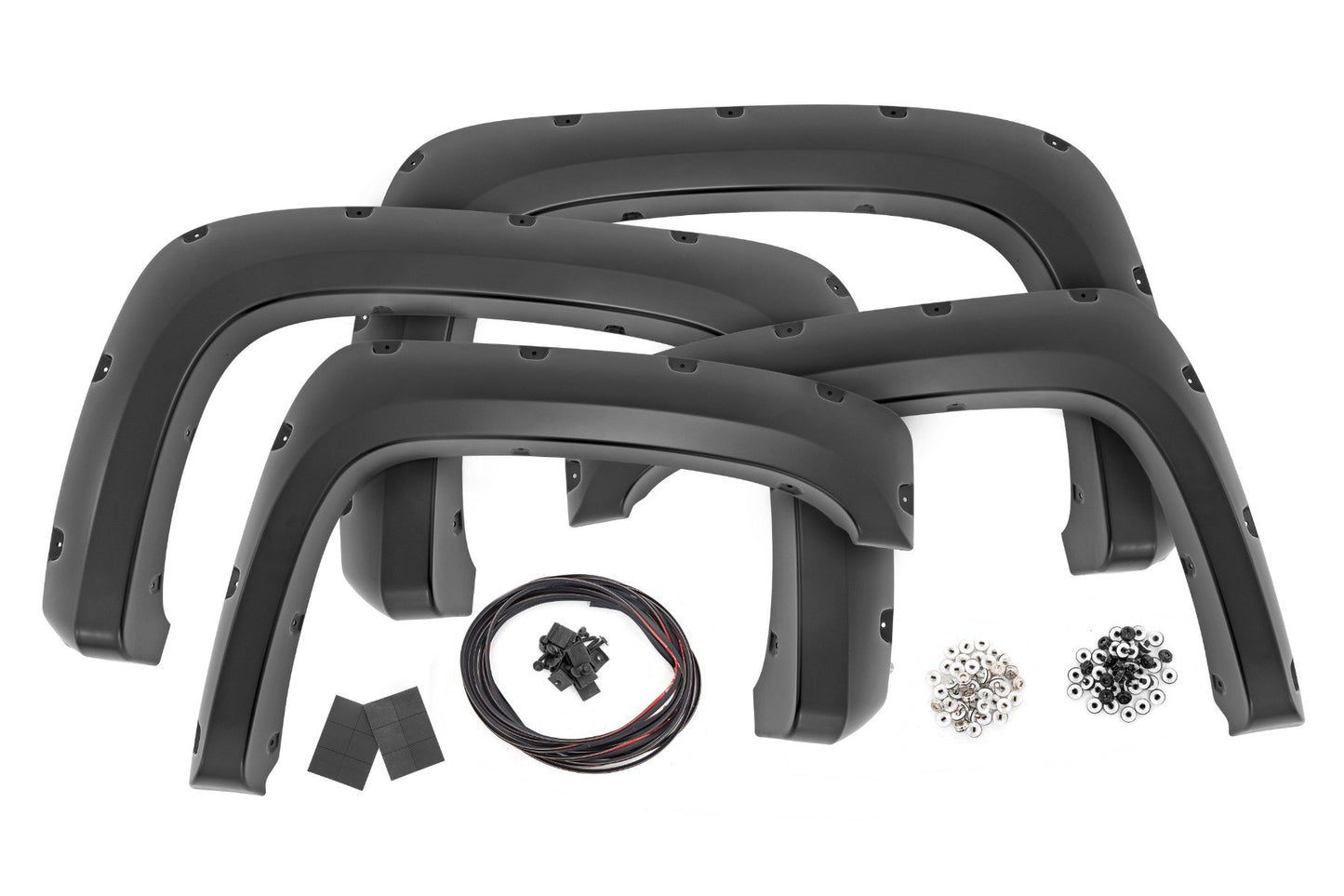 Pocket Fender Flares | 6'7" &amp; 8' Bed | 16┬áGraystone | Chevy Silverado 1500/2500HD/3500HD (07-14)