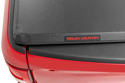 Soft Tri-Fold Bed Cover | 5'7" Bed | Ford F-150 (21-25)/F-150 Lightning (22-25)