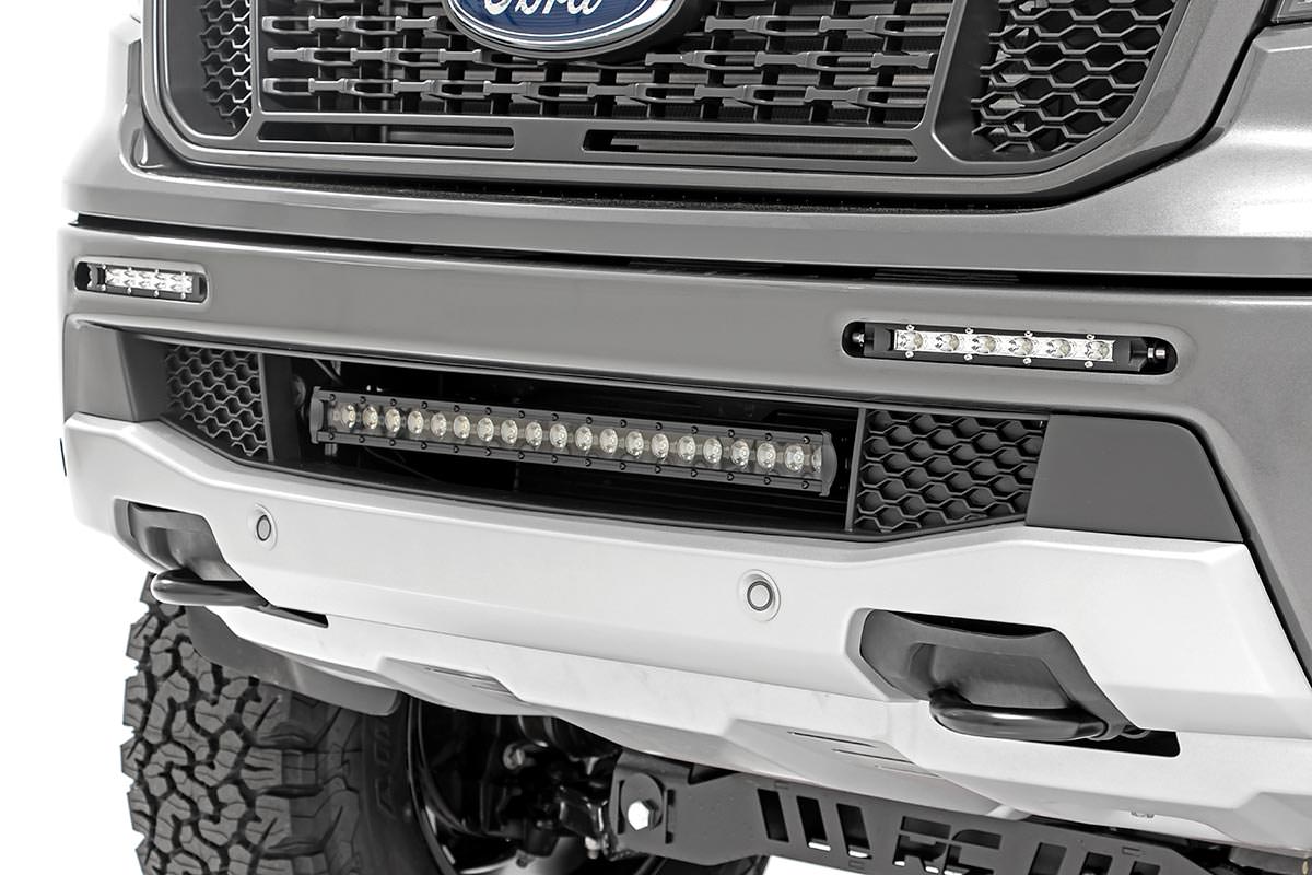 LED Light Kit | Bumper Mount | 20" Spectrum Single Row | Ford Ranger (19-23)
