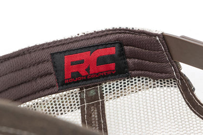 Rough Country Hat | Mesh | Rough Country Patch | Brown/Camo