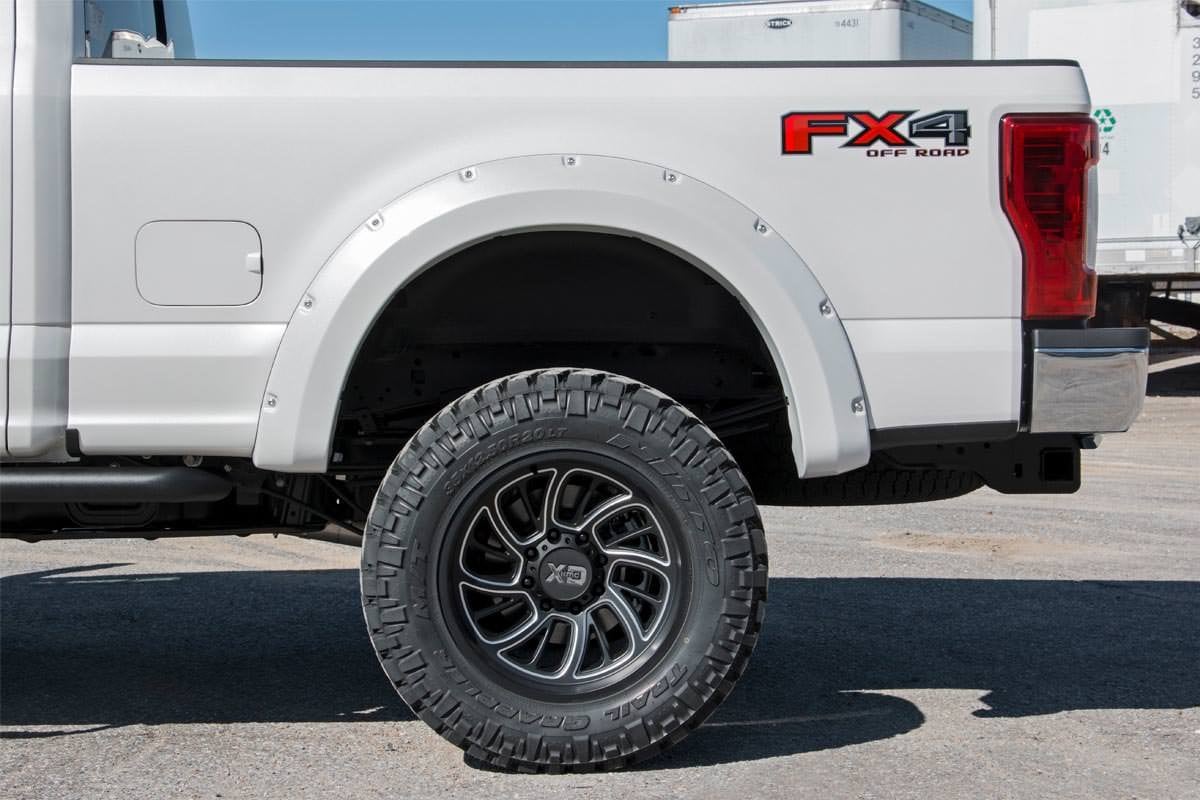 Pocket Fender Flares | D1 Stone Gray | Ford F-250/F-350 Super Duty (17-22)