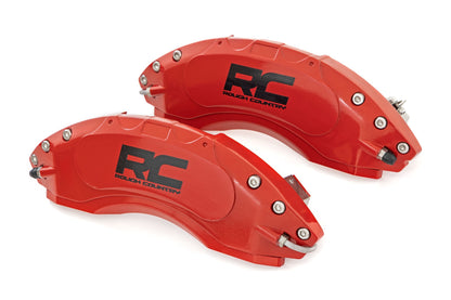 Caliper Covers | Front and Rear | Red | Chevy/GMC 2500HD/3500HD (20-23)