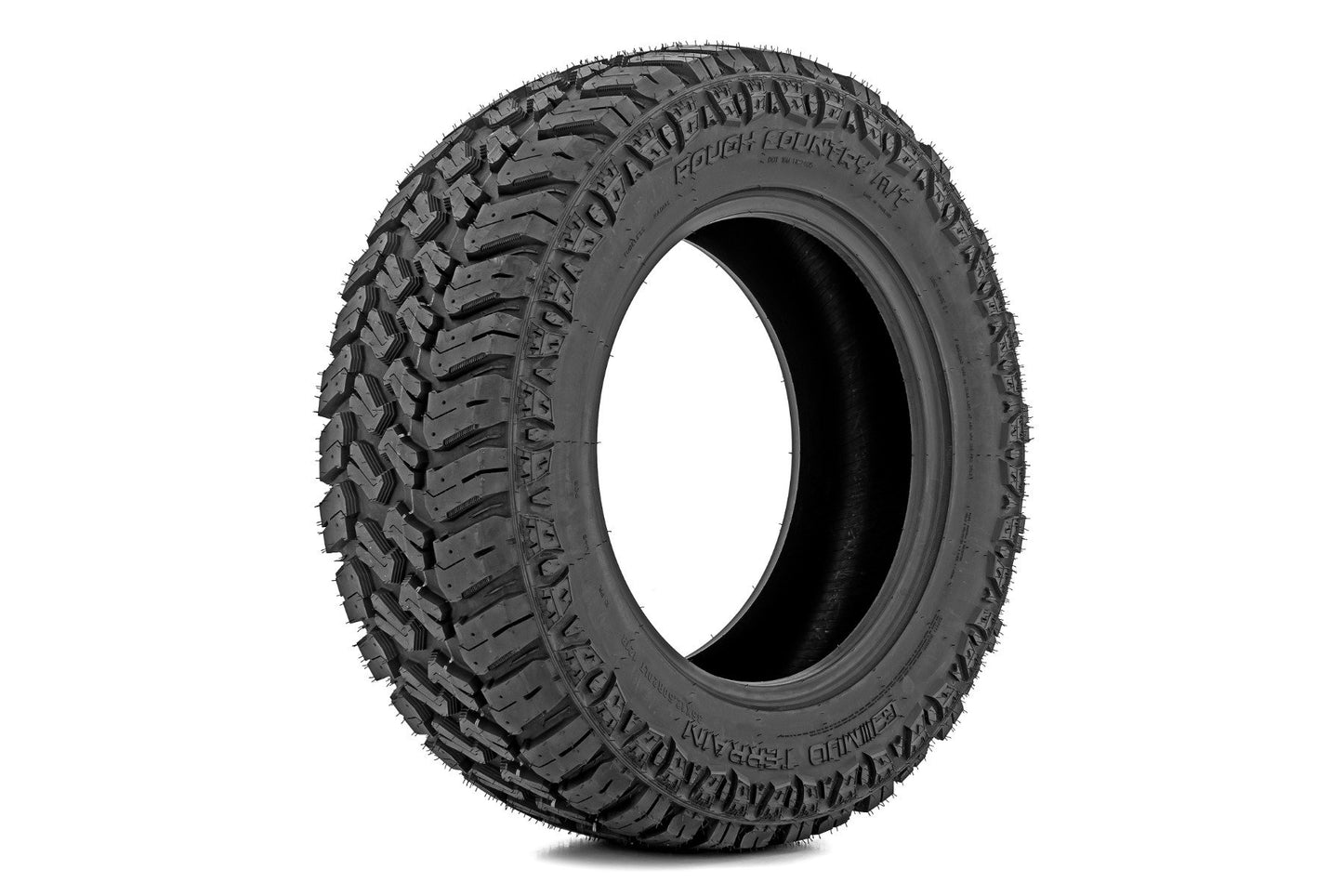 35x12.50R22 Rough Country M/T | Dual Sidewall