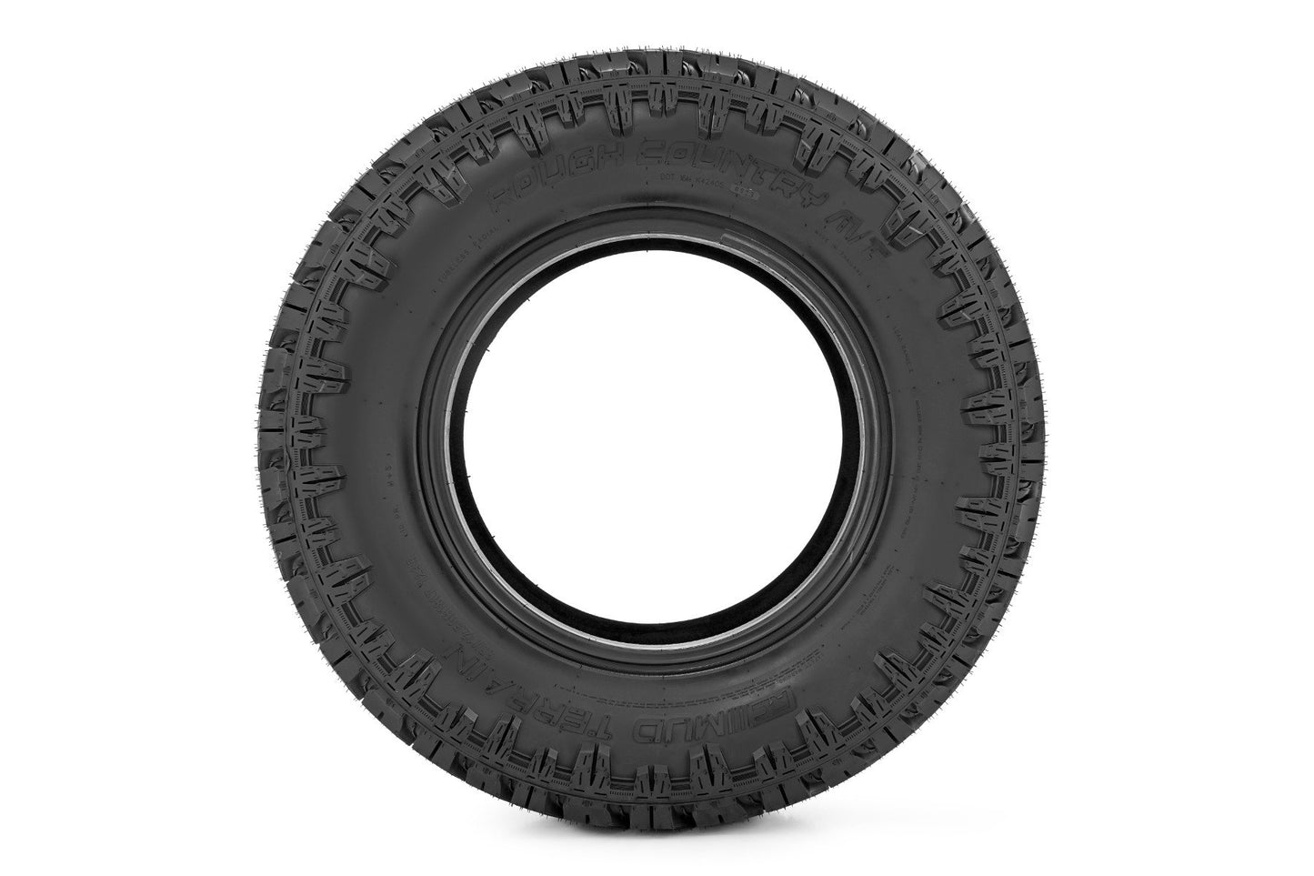 35x12.50R20 Rough Country M/T | Dual Sidewall