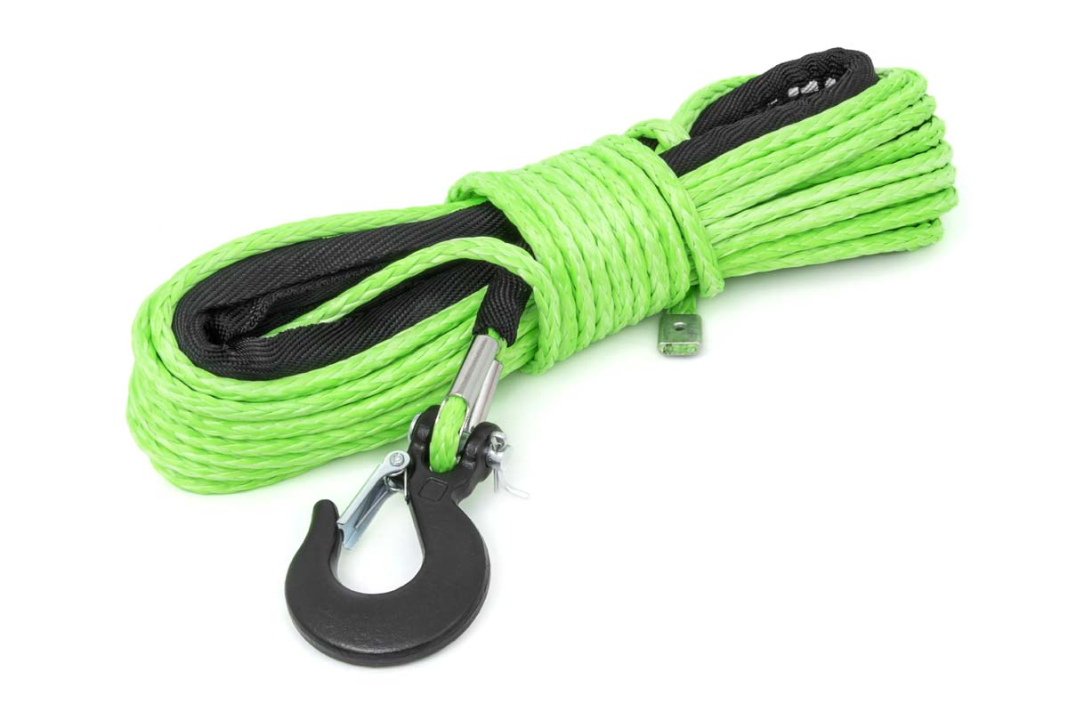 Synthetic Rope | 1/4 Inch  | 50 Ft | Lime Green